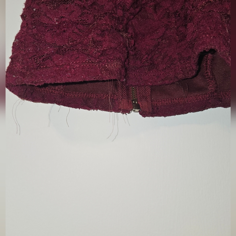 🎀Elegant Burgundy Women's Top - Picture 4 of 5